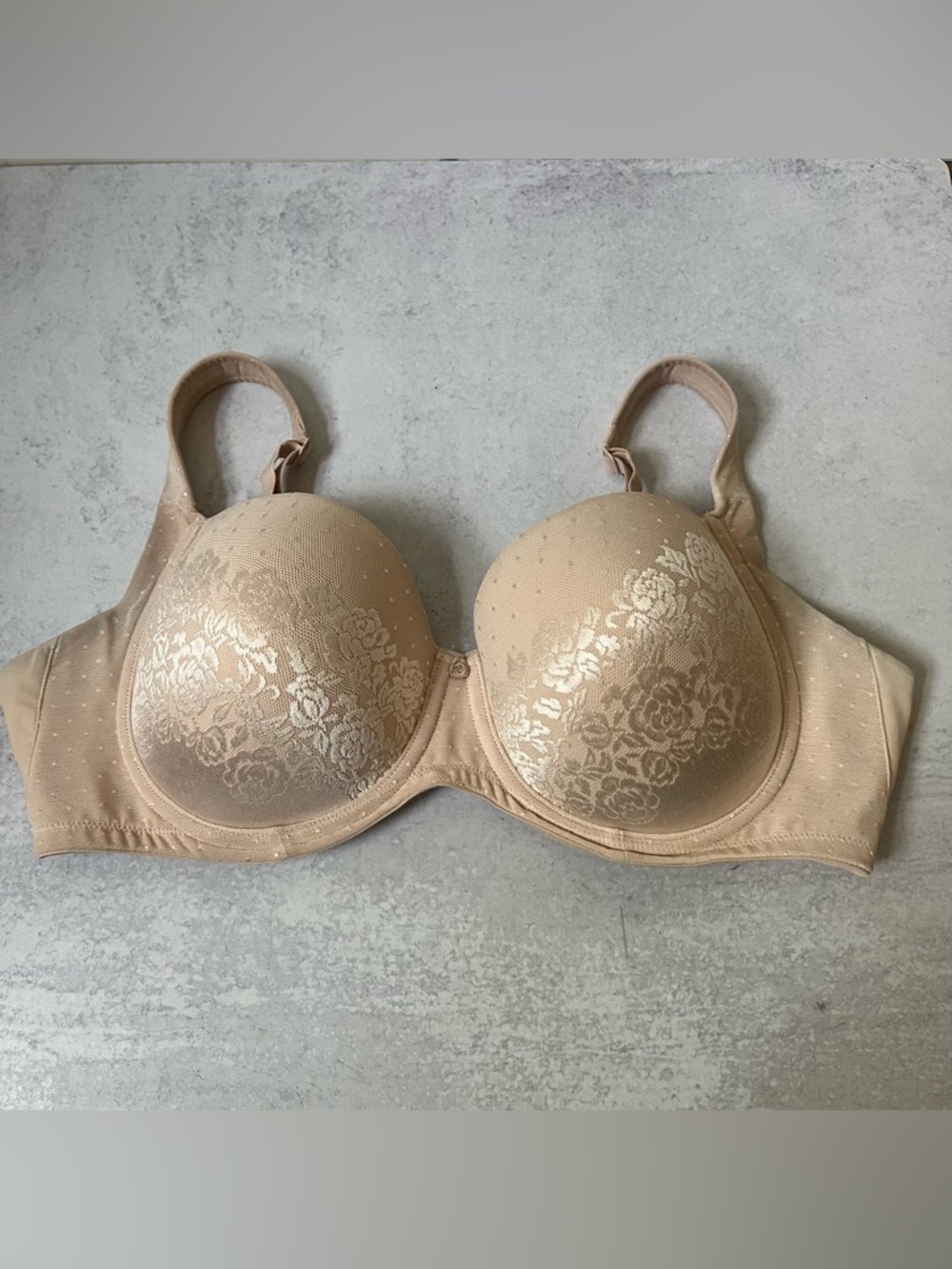 Soma Full Coverage Bra 38D Light Nude Stunning Support Underwire